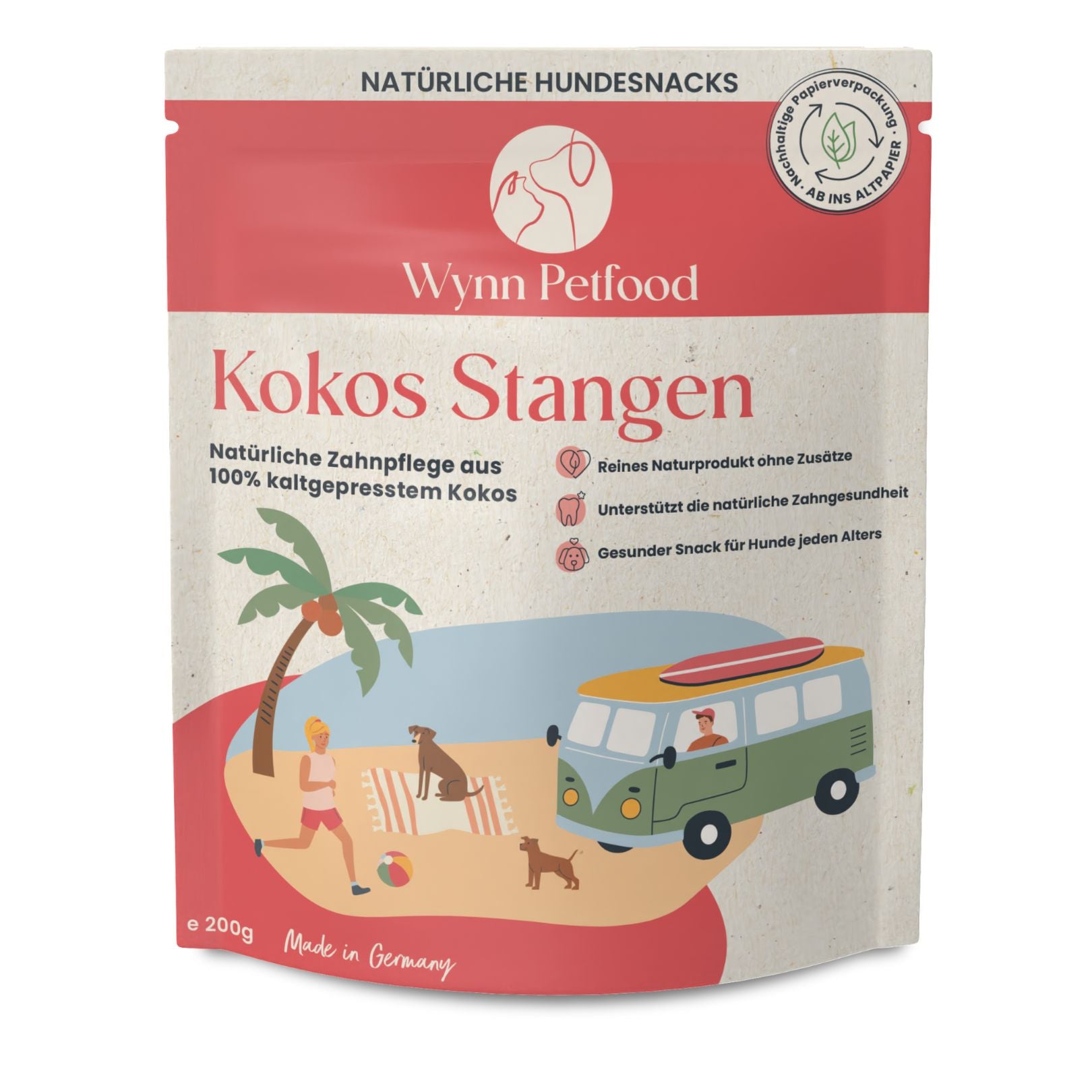 Kokos Stangen